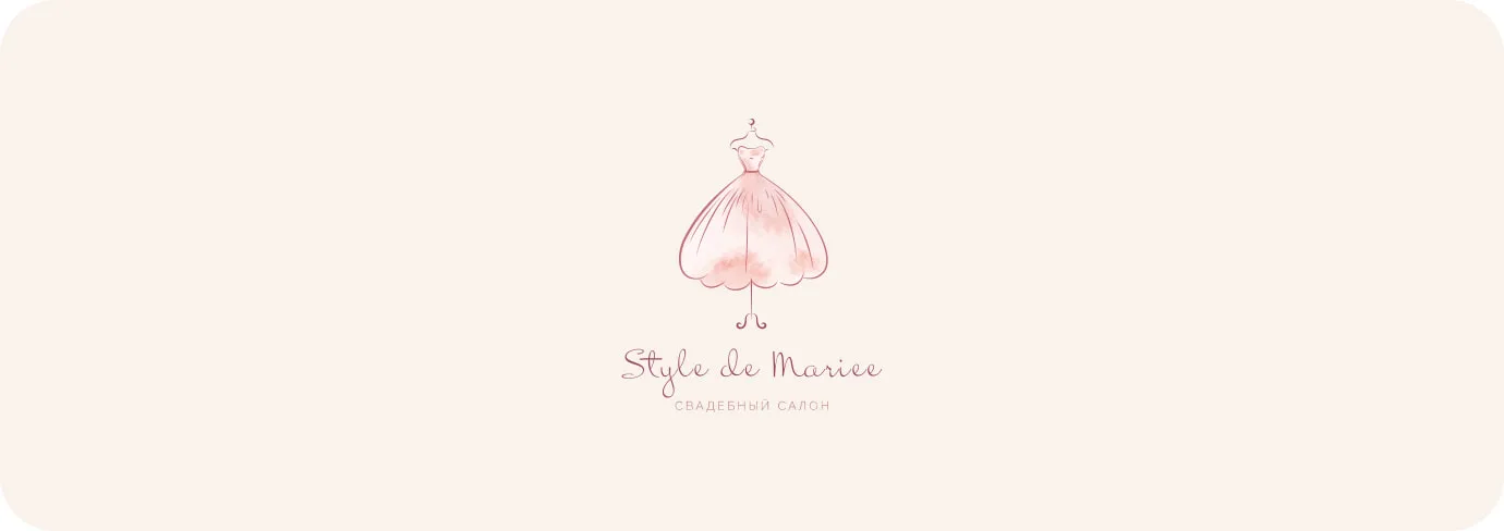 Разработка логотипа «Style de Mariee»